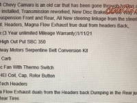 1974 Chevrolet Camaro for sale in Ohio (ID-34822)
