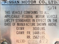 1974 Datsun 260Z for sale in Michigan (ID-98008)