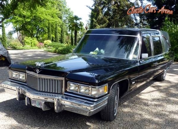 1975 Cadillac Hearse for sale in Michigan (ID-17335)