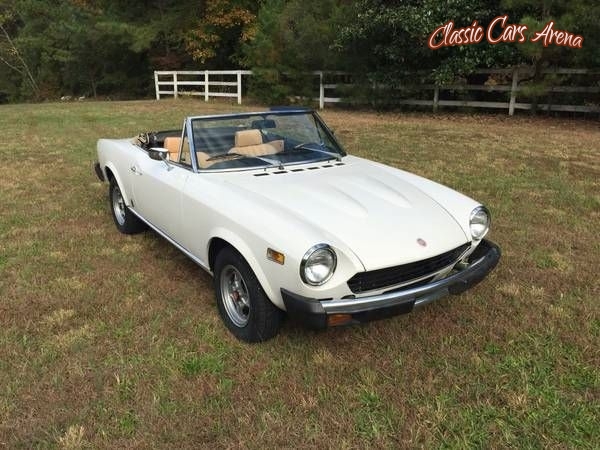1975 Fiat 124 Spider for sale in Michigan (ID-4527)