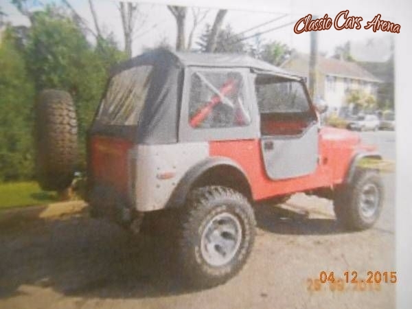1976 Jeep CJ7 for sale in Michigan (ID-6341) 1976 Jeep CJ7 for sale in Michigan (ID-6341)