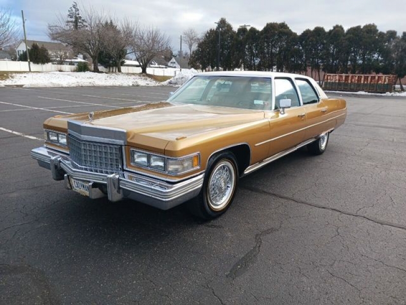 1976 Cadillac Fleetwood Brougham for sale in Riverhead, New York (ID-125990)