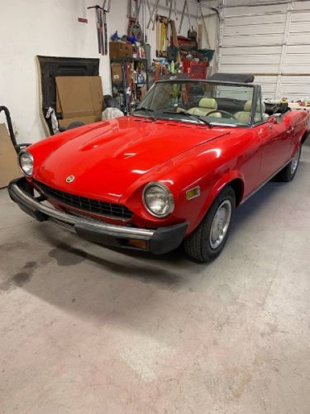 1976 Fiat 124 Sport Spider for sale in Michigan (ID-122378)