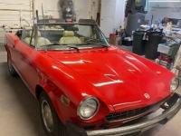 1976 Fiat 124 Sport Spider for sale in Michigan (ID-122378)