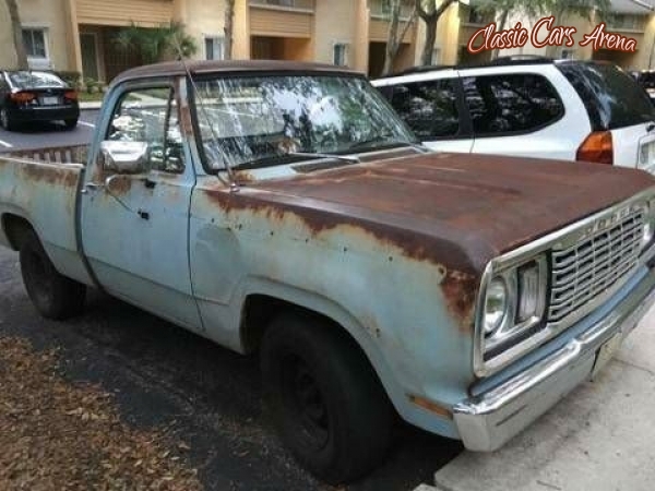 1977 Dodge D100 for sale in Michigan (ID-10691)