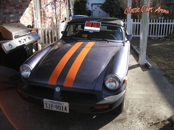 1977 MG Convertible for sale in Virginia (ID-20220) 1977 MG Convertible for sale in Virginia (ID-20220)