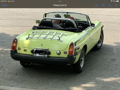 1977 MG MGB for sale in Ontario