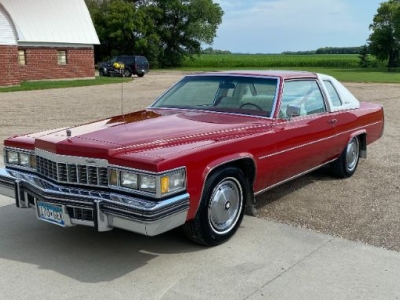 1977 Cadillac Coupe DeVille for sale in Michigan