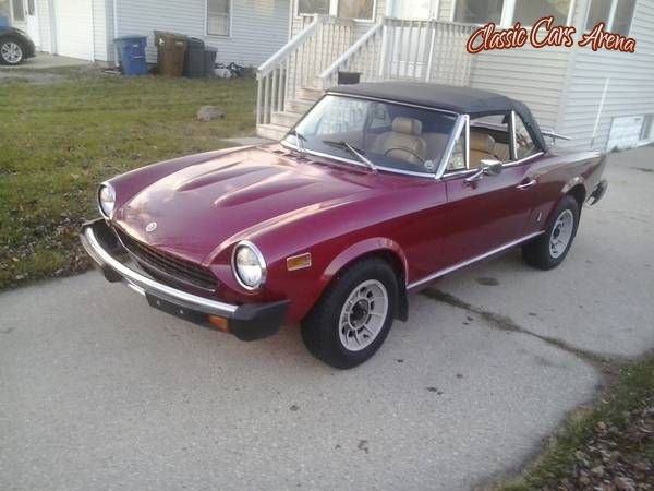 1978 Fiat Spider for sale in Michigan (ID-3121) 1978 Fiat Spider for sale in Michigan (ID-3121)