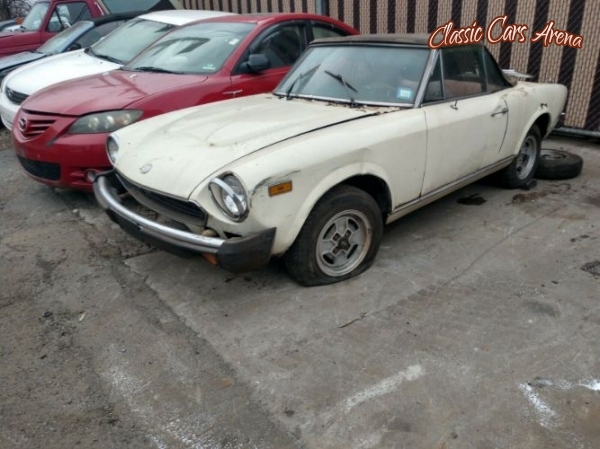 1979 Fiat 124 Spider for sale in New Jersey (ID-52158)