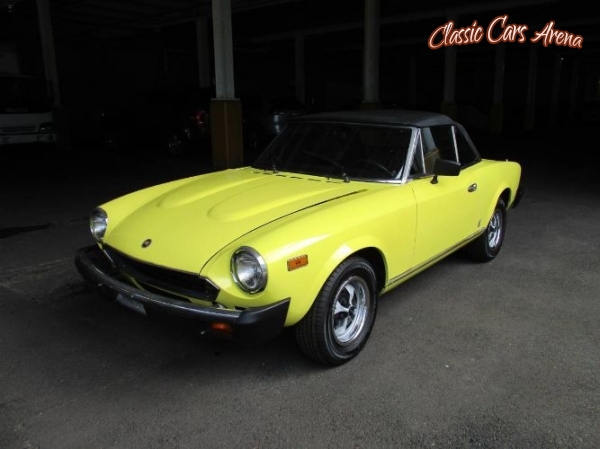 1979 Fiat 124 Spider for sale in Michigan (ID-58966)