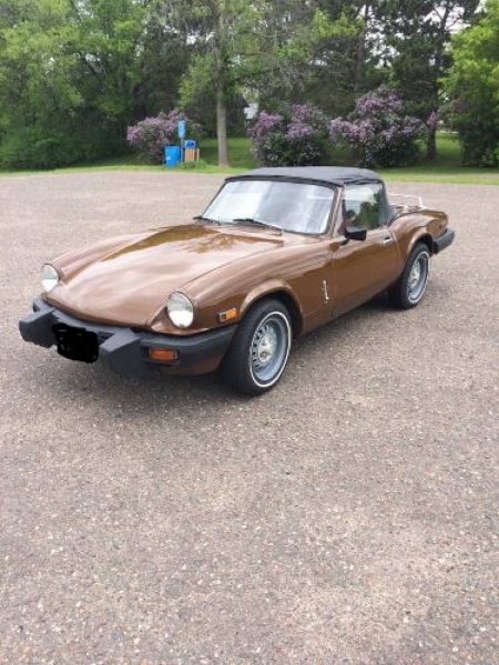 1979 Triumph Spitfire for sale in Michigan (ID-120199) 1979 Triumph Spitfire for sale in Michigan (ID-120199)