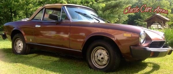 1980 Fiat 124 Spider for sale in Michigan (ID-29660)