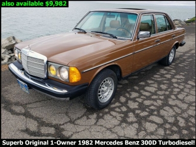 1982 Mercedes Benz 300D for sale