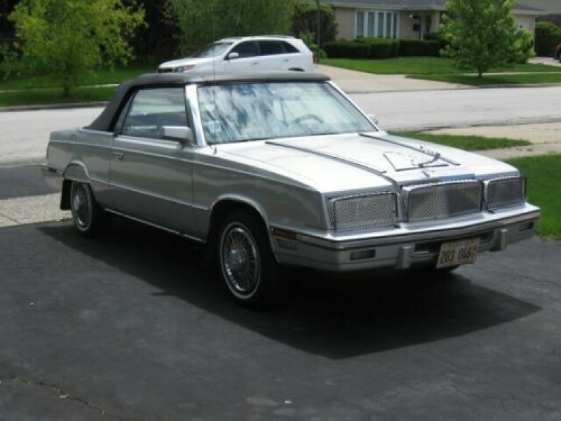 1985 Chrysler LeBaron for sale in Illinois (ID-82375)