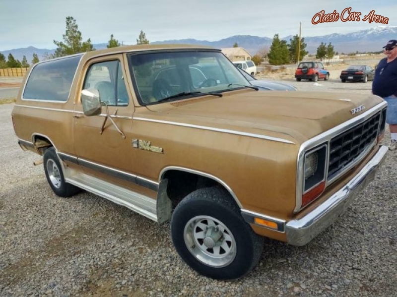 1985 Dodge Ramcharger for sale in California (ID-78672) 1985 Dodge Ramcharger for sale in California (ID-78672)