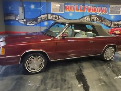 1986 Dodge 600 for sale