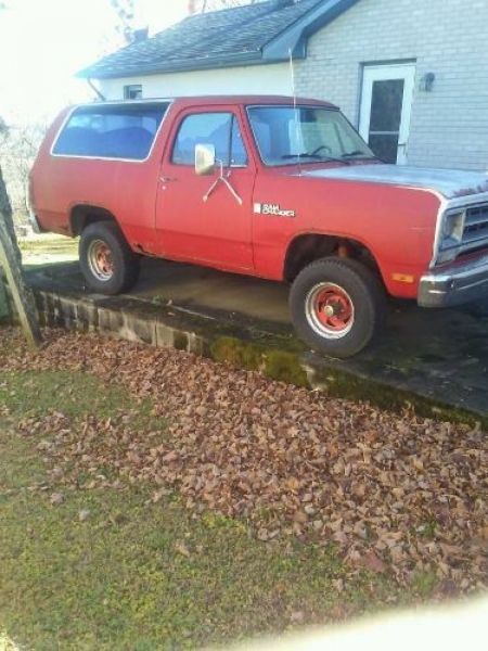 1986 Dodge Ramcharger for sale in Michigan (ID-109963)