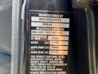 1986 Mercedes-Benz 300SE for sale in Michigan (ID-120043)