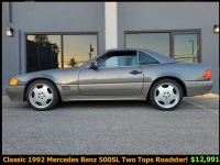 1992 Mercedes-Benz 500SL for sale in Michigan (ID-108453)