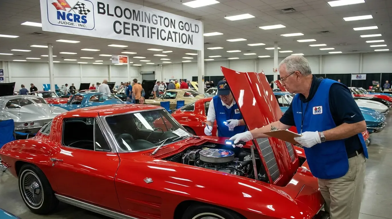 Bloomington Gold and NCRS judging: what the certifications mean for Corvette buyers