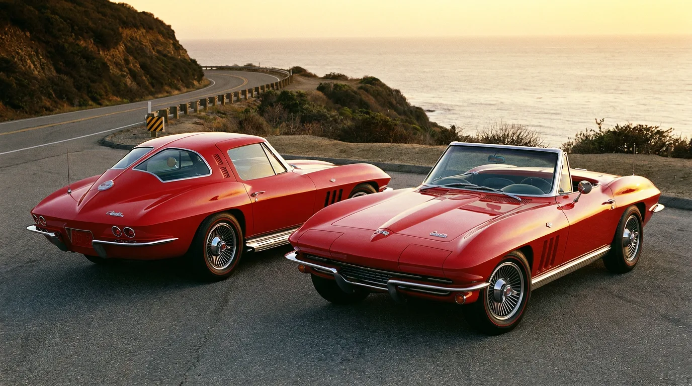 C2 Corvette Coupe Vs Convertible