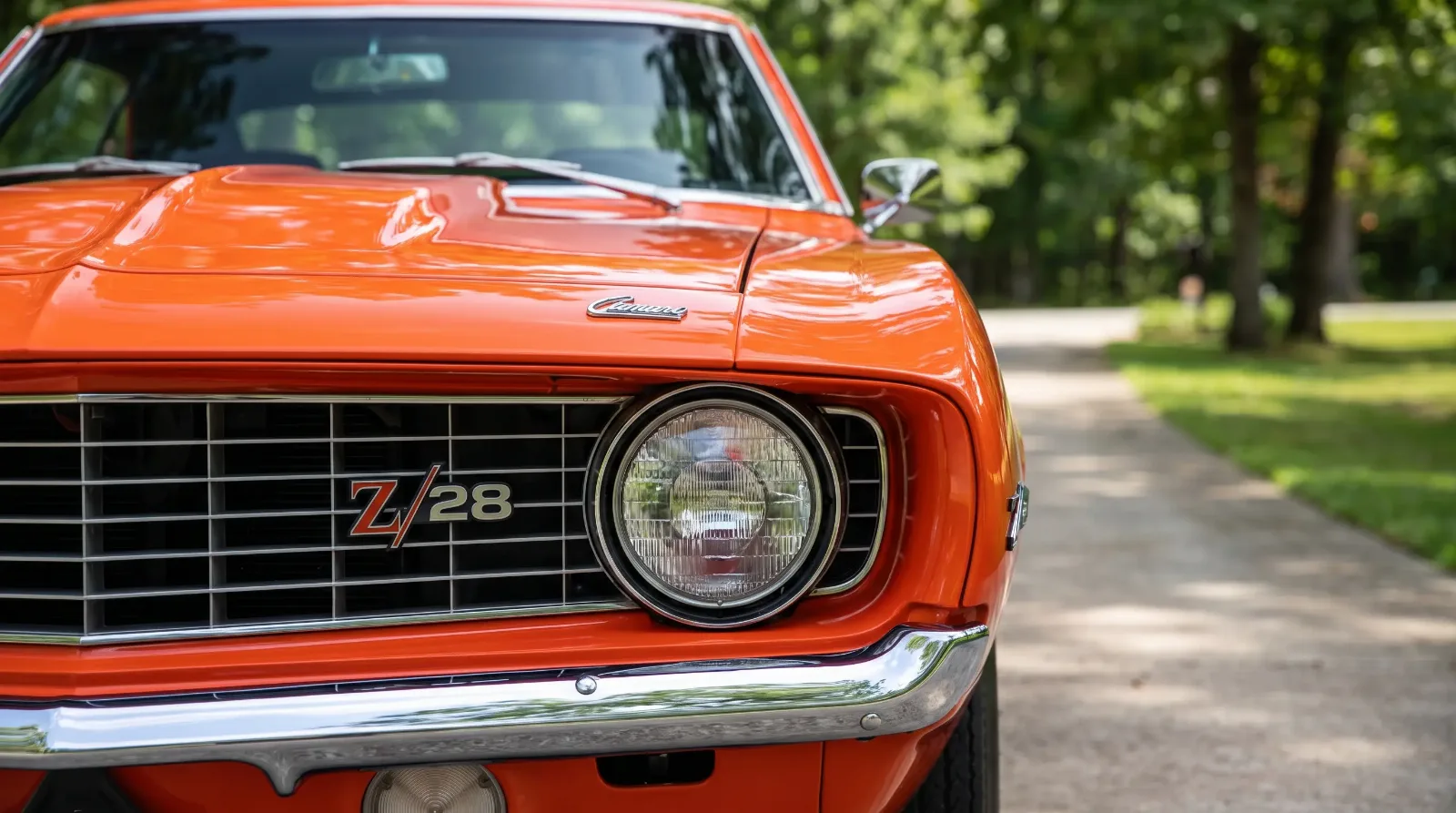 Camaro RS hidden headlights