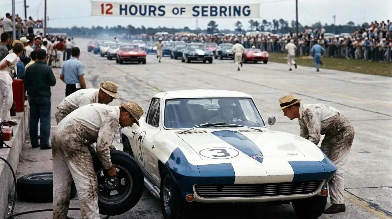 Corvette racing history: Sebring and Le Mans