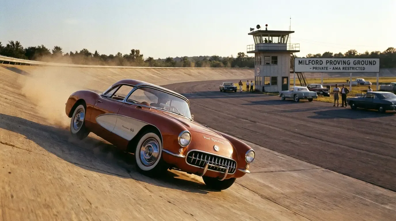 The GM AMA racing ban and the 1957 Corvette