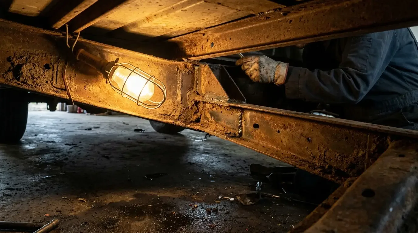 How to Spot Frame Damage on a Classic Truck
