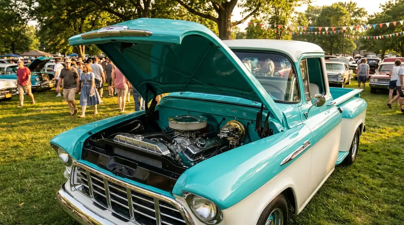When Did Pickups Get V8 Engines?
